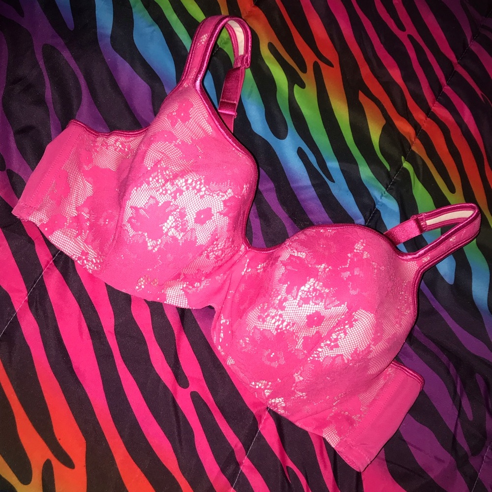 Lane Bryant Cacique Pink Lace Bra 💕NWOT💕